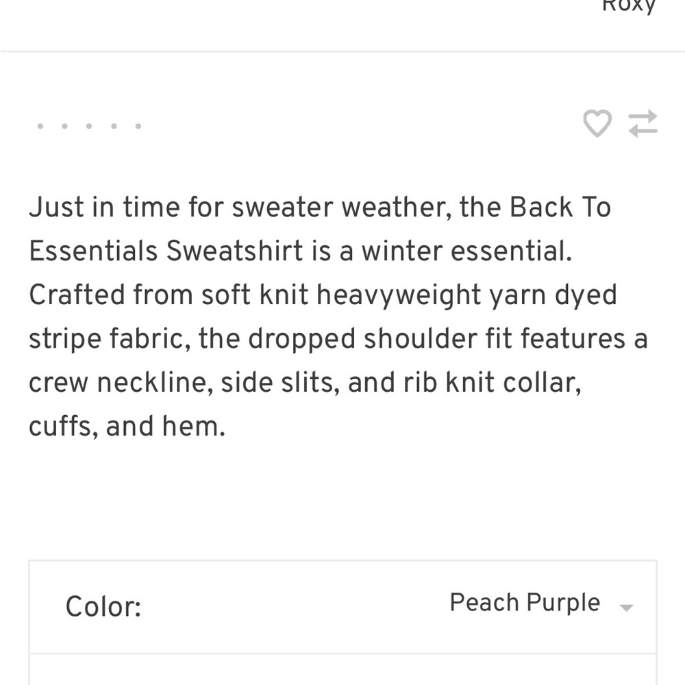 ROXY Sweater “Back to essentials” - Picture 5 of 5